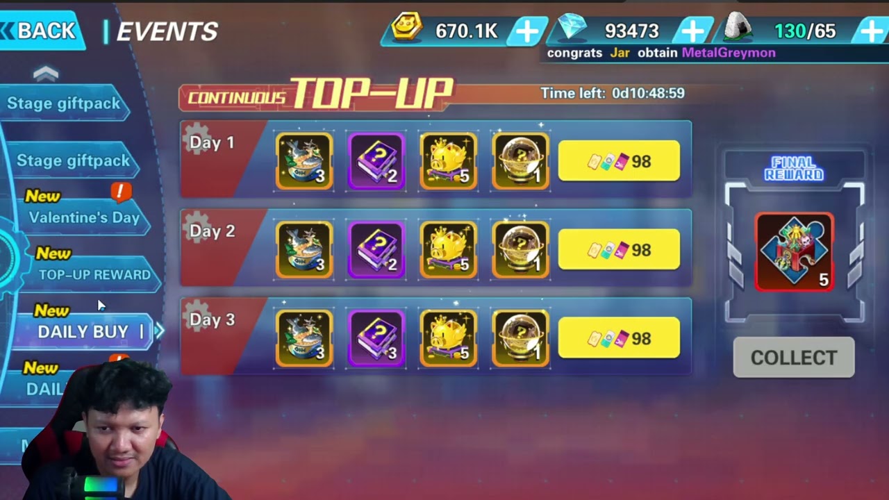 🔥🔥🔥 NYOBAIN PRIVATE SERVER DIGIMON LANGSUNG VIP18 & 88K DIAMOND‼️ | DataEvo Clash