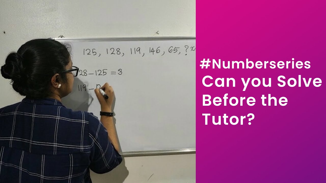Number Series | Solve Before the Tutor Challenge