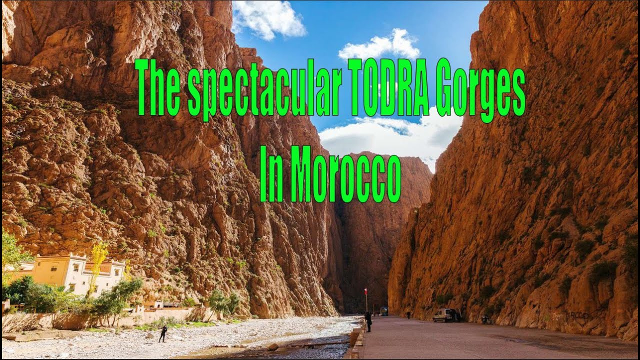 The spectacular TODRA Gorges, the best place in Morocco for rock climbing!