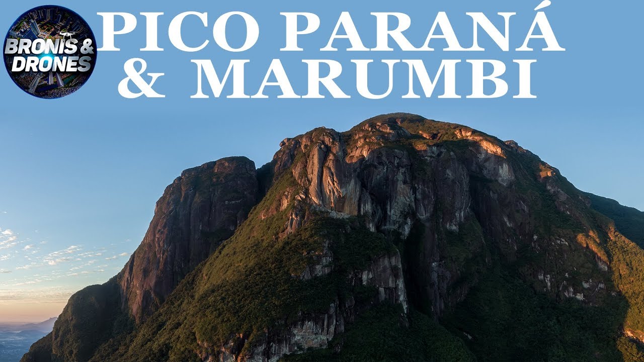 Aéreas Pico Paraná e Conjunto Marumbi em 4K - Emotional Music
