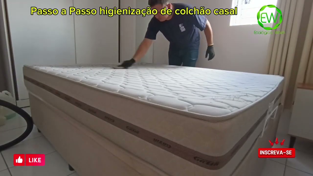 Como  colchão de casal.