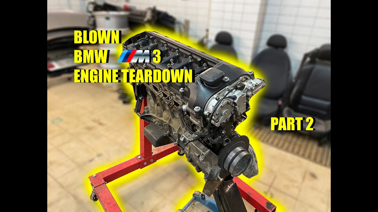 S50B30 ROZEBRÁNÍ I S50B30 TEARDOWN PART 2