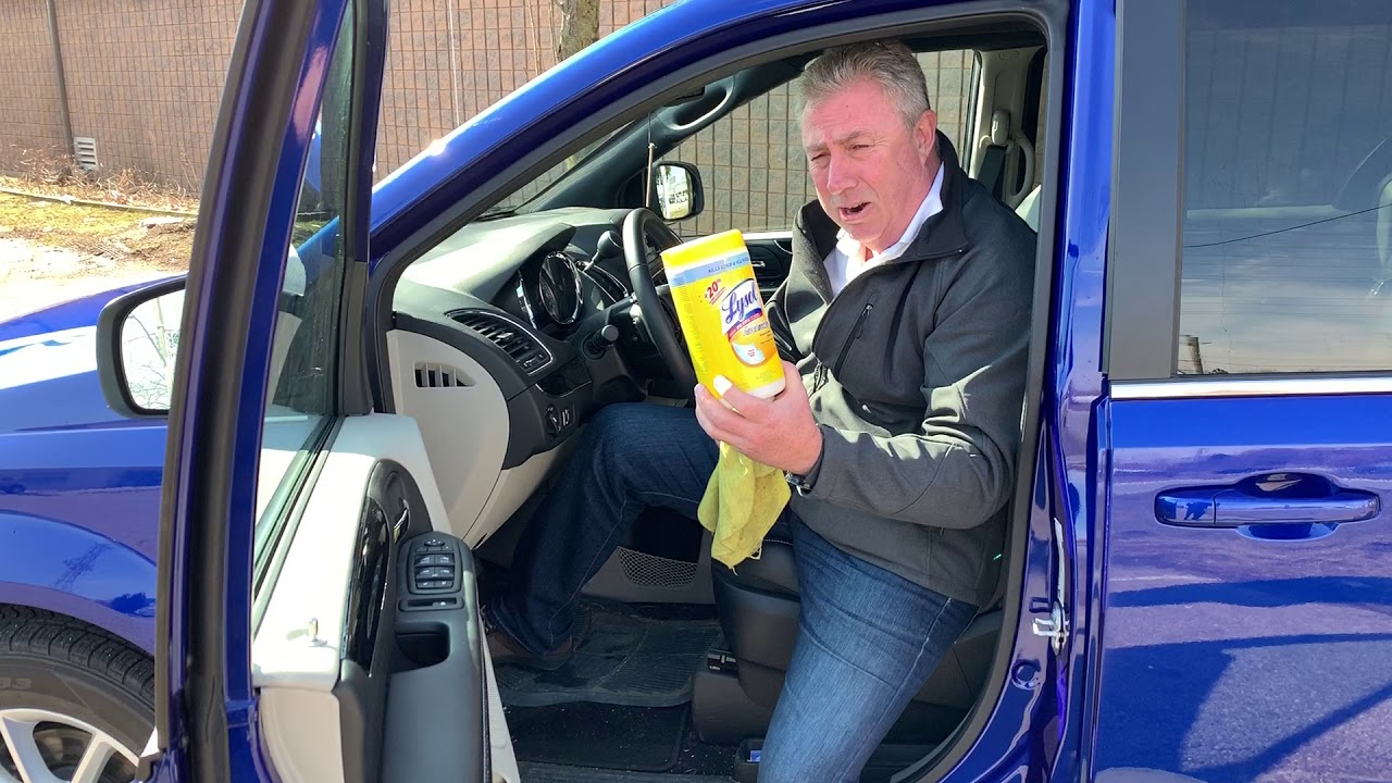 How to clean and what not to disinfect inside your car.