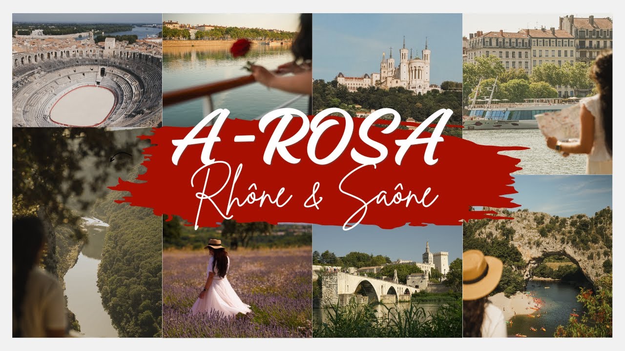 Rhône Route Classique 2024 - A-ROSA LUNA Flusskreuzfahrt Rhône & Saône