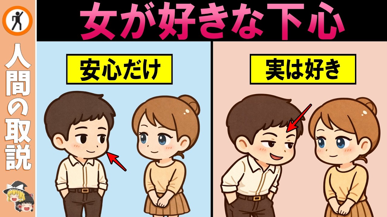 女が好きな下心、嫌われる下心