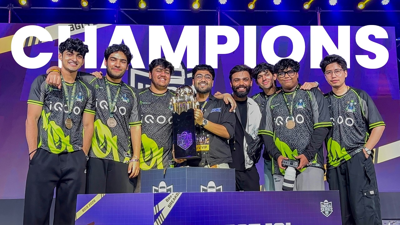 TEAM SOUL 'THE CHAMPIONS'⭐️⭐️⭐️⭐️ - BGIS 2026 VLOG