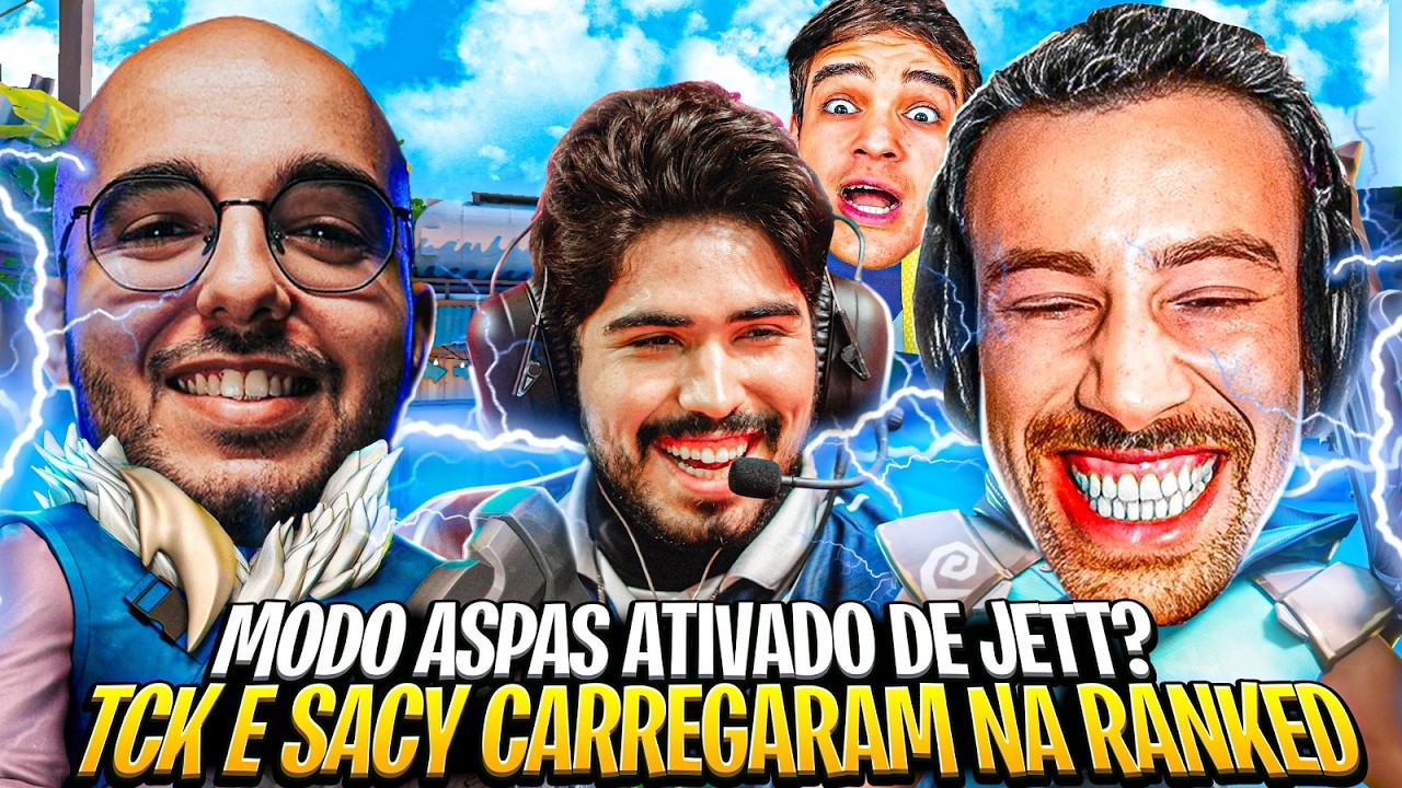 TCK FEZ O SACY RELEMBRAR COMO &Eacute; JOGAR COM O ASPAS NO TIME e o XAROLA FOI FEITO de DANADA NA RANKED!