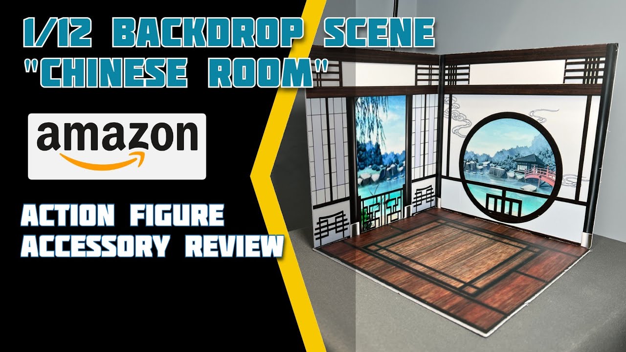 1/12 Scale Backdrop Scene, Chinese Room Diorama | Amazon Action Figure Accessory Review