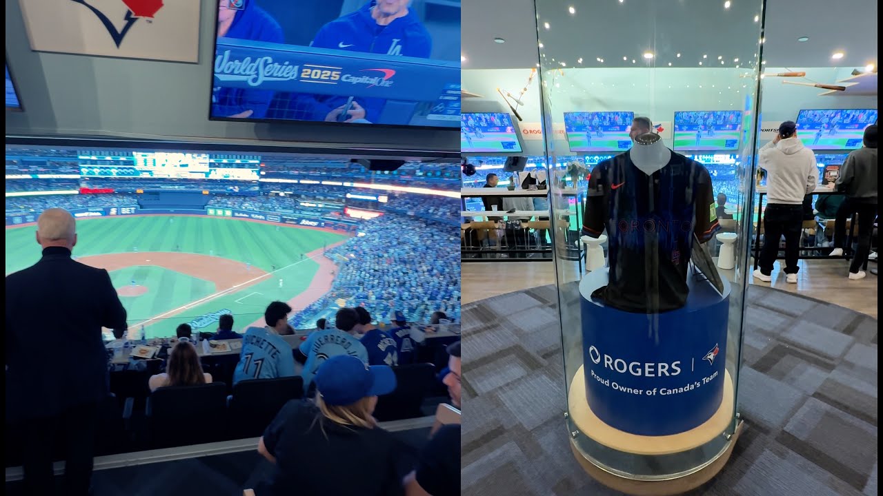 We Ended Up in a VIP Suite at the World Series in Toronto