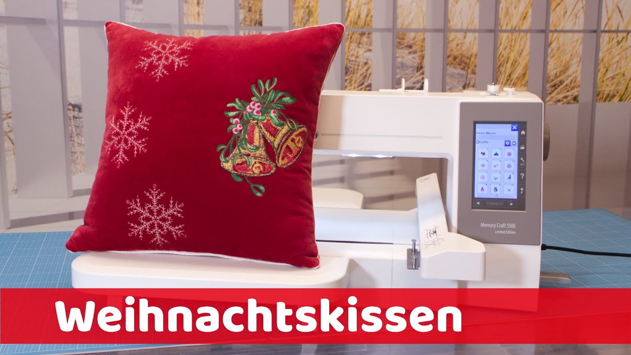 Janome Sticken mit der Memory Craft 550e und LE Deutsch