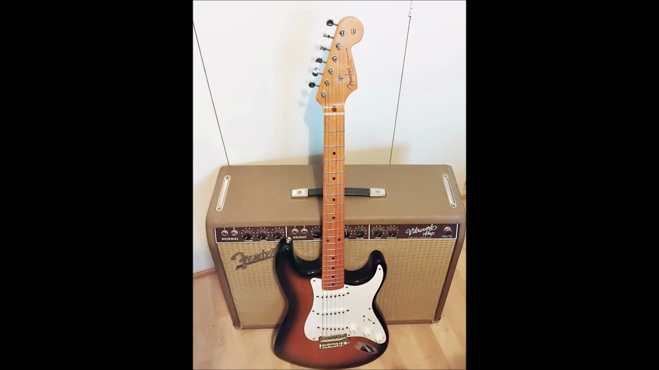 BigPapa Auvinen - Funky Mood Blues With Fender Stratocaster 40th Anniversary 1954 Reissue 1994
