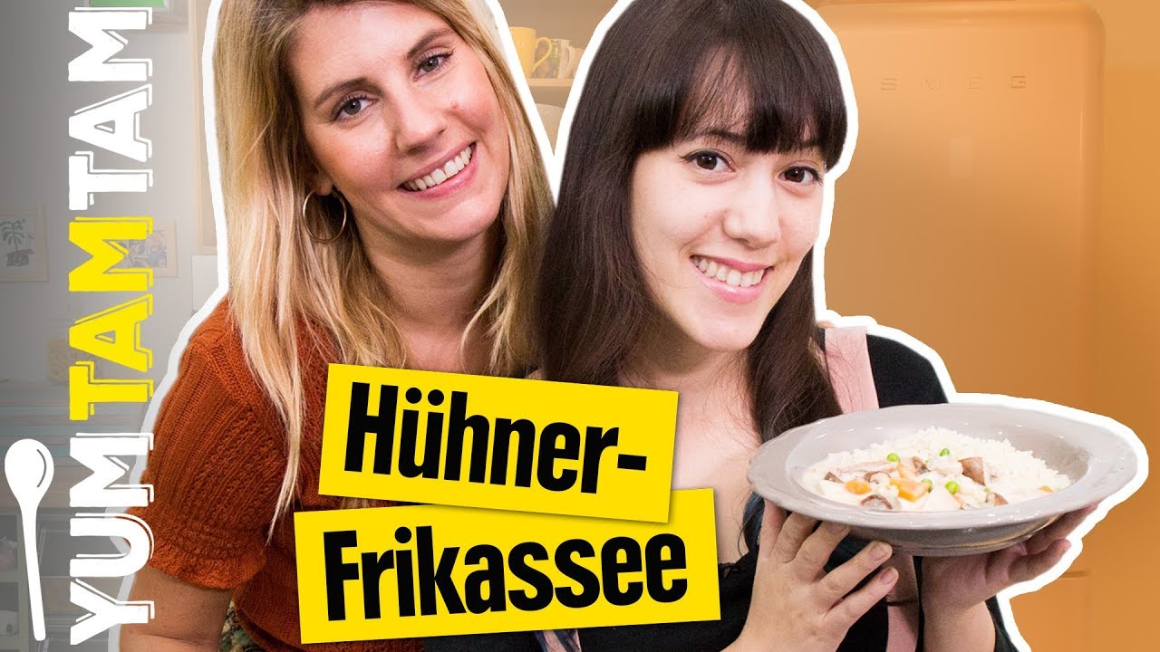 HÜHNERFRIKASSEE selbermachen? JA KLAR! // Hühnerfrikassee mit Champignons & Karotten // #yumtamtam