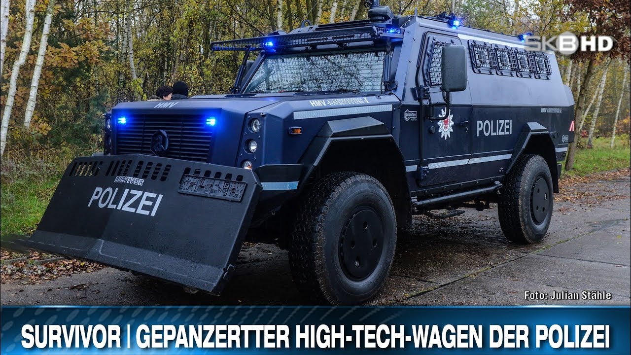 SURVIVOR | GEPANZERTTER HIGH-TECH-WAGEN DER POLIZEI