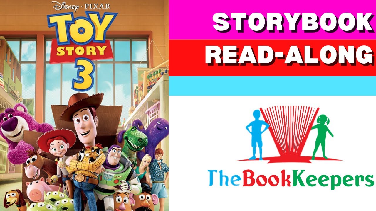 🚀🔨 Kids Read Aloud Books : Disney Pixar : Toy Story 3