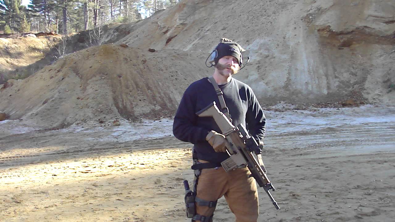 PMM SCAR 17 Machine gun