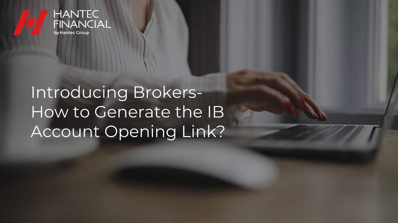 How to Generate the IB Account Opening Link?