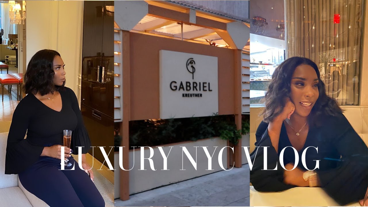 NYC Vlog | Baccarat Hotel | Gabriel Kreuther | GRWM