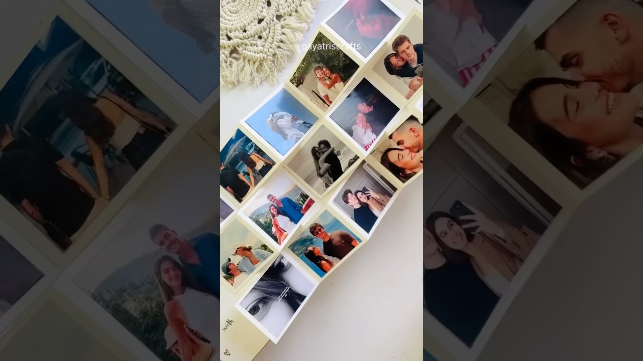 Diy Photo Album idea #crafts #handmade #diy #papercrafting #art #giftideas #photoalbum
