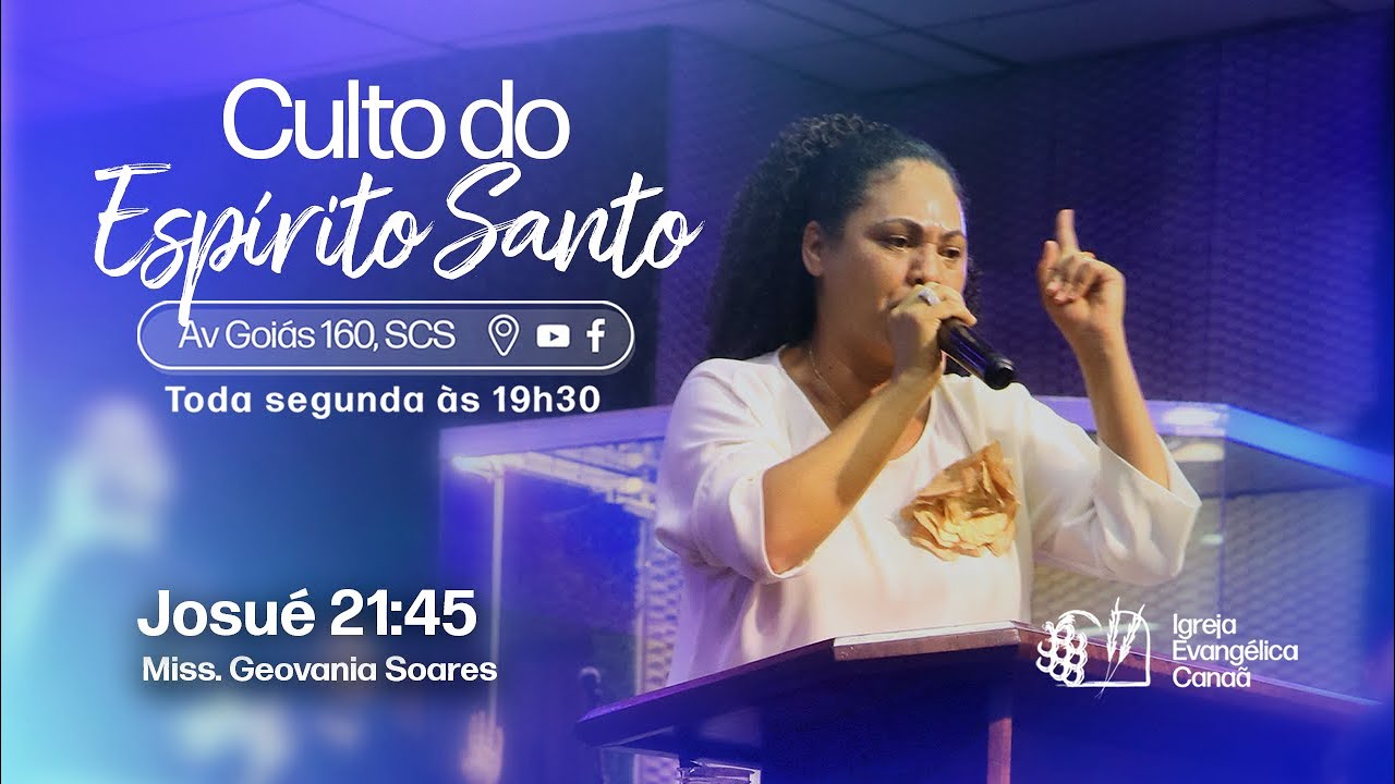 Josué 21:45 | Geovania Soares | 20/ JANEIRO