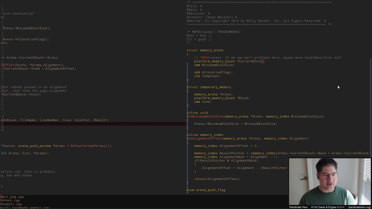 Handmade Hero Day 540 - Adding Memory Usage Visualization