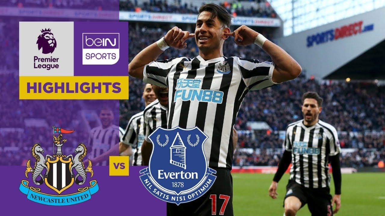 Newcastle 3-2 Everton Match Highlights