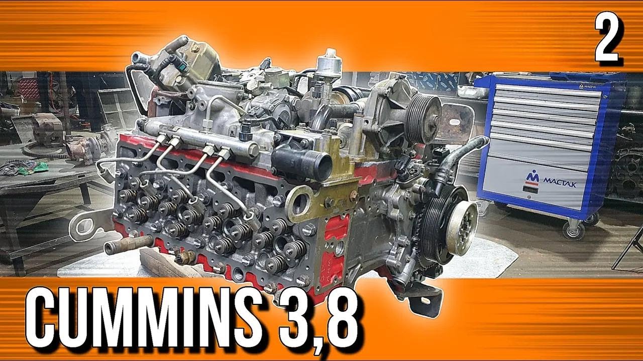 Montagem do Motor Cummins 3.8: Passo a Passo