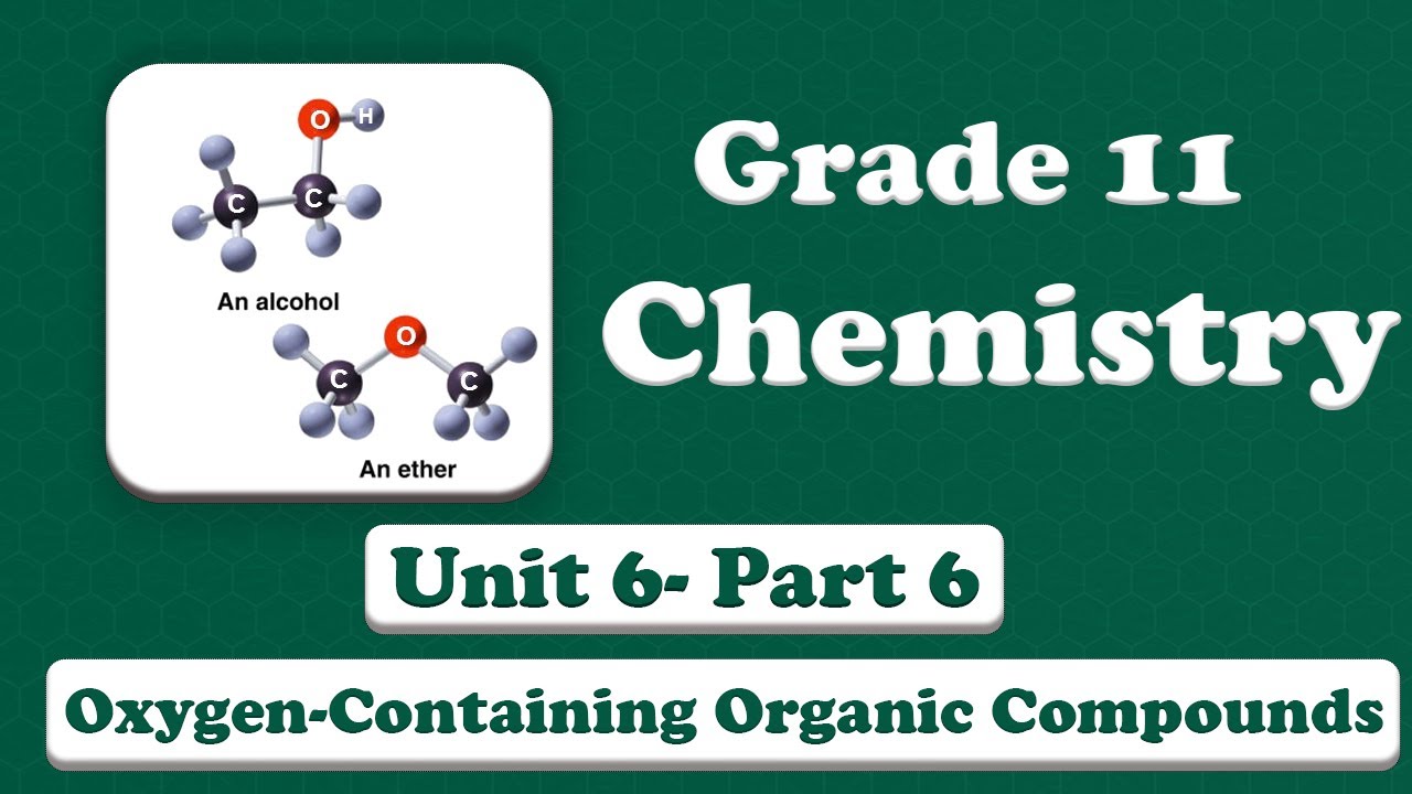 Grade 11 Chemistry Unit 6  Important oxygen-containing organic compounds Part  6 Aldehydes & Ketones