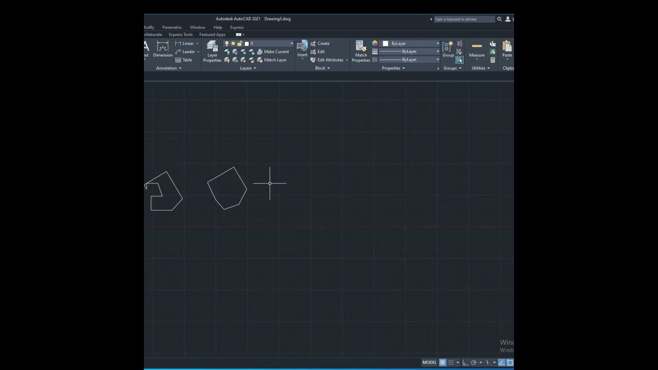 AutoCad CİRCLE komutu #autocad #shorts