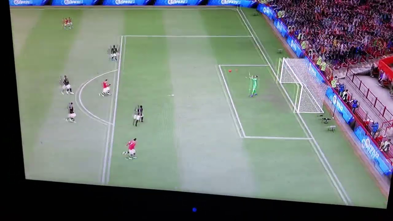Fifa Insane knuckle ball goal!!!