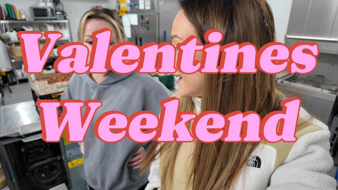 Our BUSIEST weekend ever... Valentines chaos behind the scenes