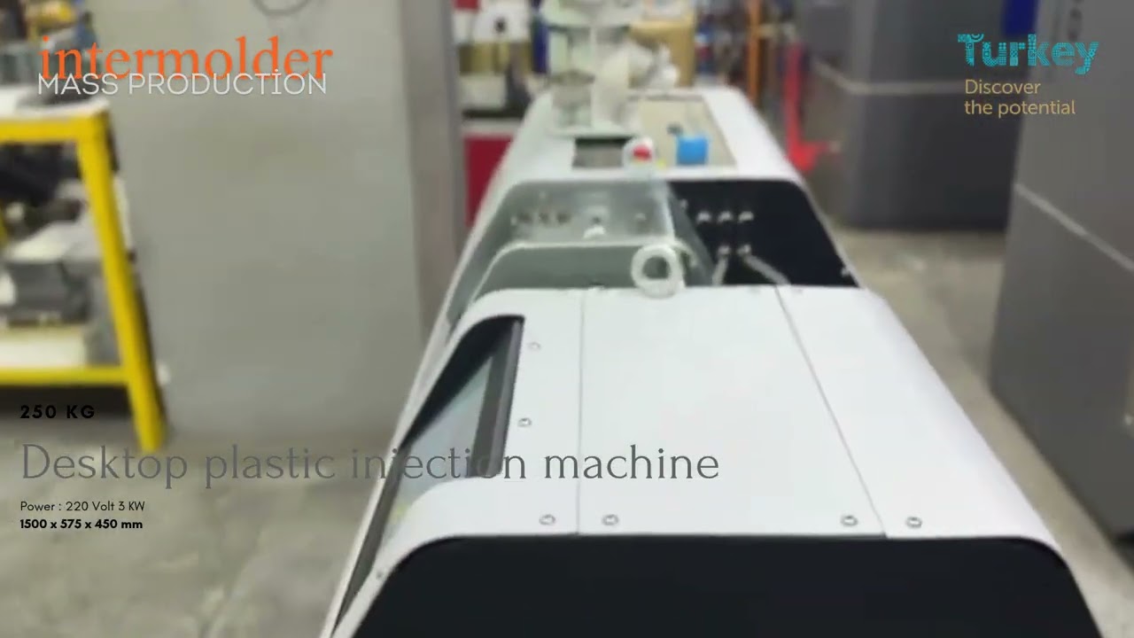 intermolder - desktop plastic injection machine - 220 Volt 3 KW