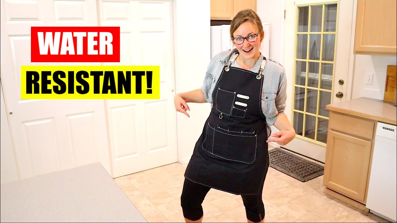 UNBOXING: Chef Apron Review 2022 | Kitchen Apron for Men and Women Cross Back Adjustable