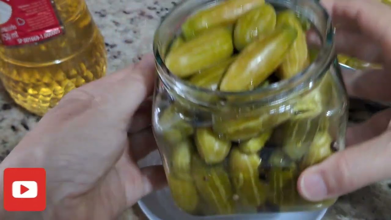 🤗PICLES DE MINI PEPINO🤗DELICIA 🤗 PODE FAZER COM OUTROS LEGUMES🤗SURPREENDA  SUA FAMILIA 🤗