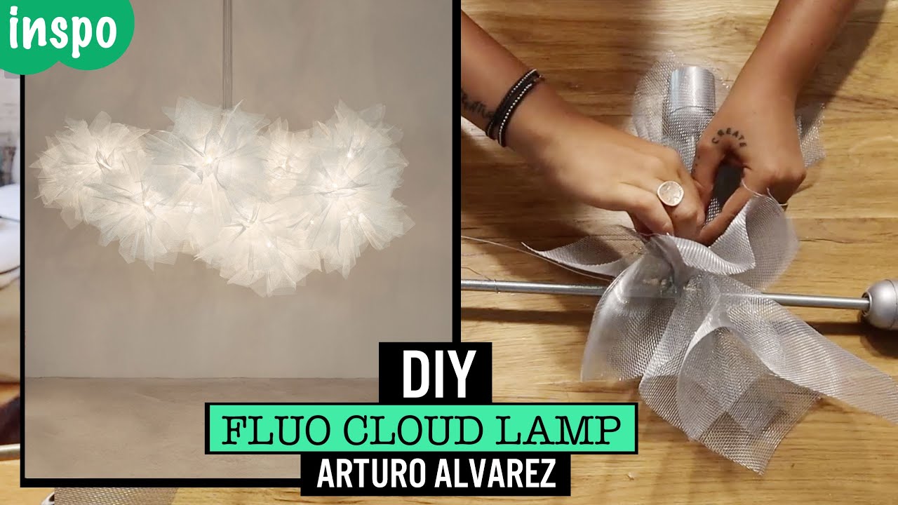 DIY CLOUD LAMP PENDANT // HOW TO MAKE ARTURO ALVAREZ DIY MODERN CHANDELIER