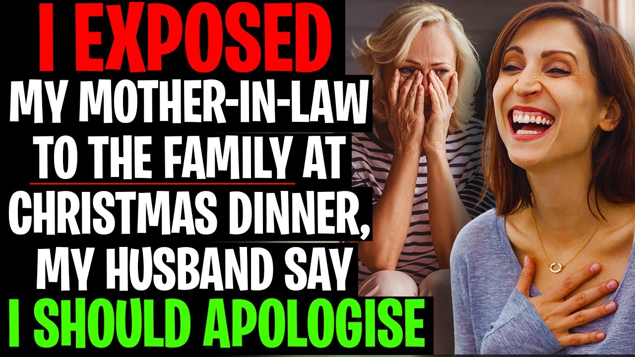 I EXPOSED Mother-In-Law At Christmas Dinner After She Tried Calling Me Out - AITA Reddit Stories