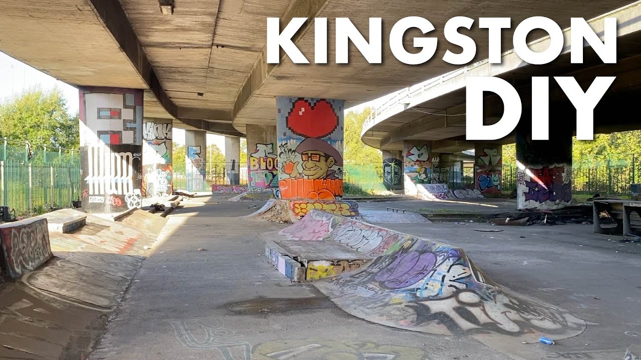 Kingston DIY (Глазго) — скейт-парк, спрятанный под автомагистралью