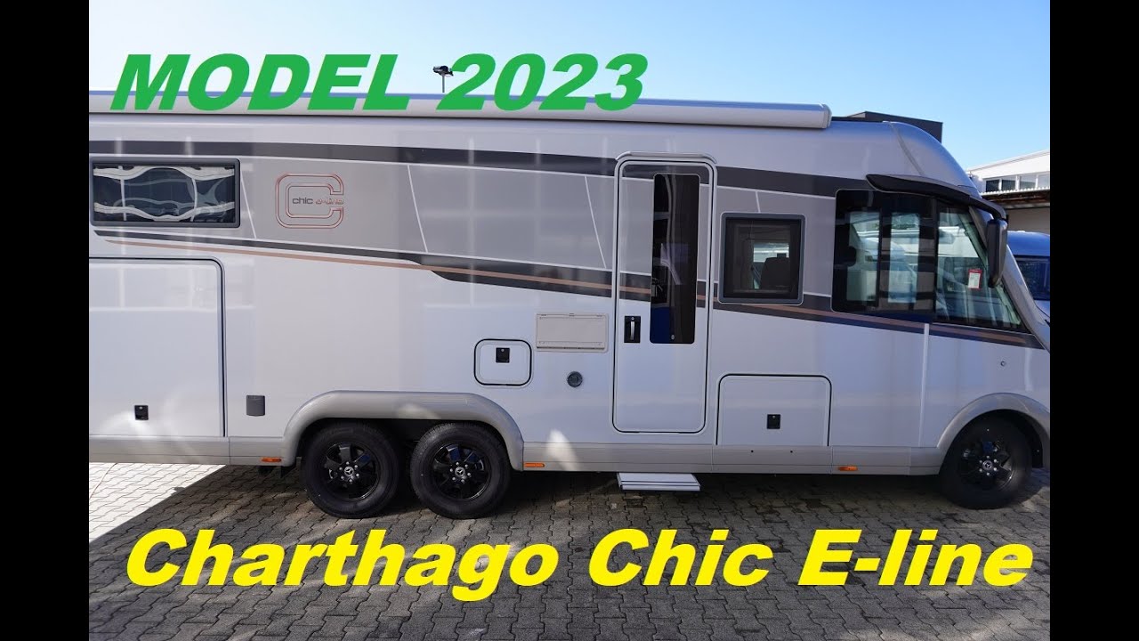 Integraal Camper Carthago chic e line model 2023 op Mercedes 50 LE DA. Luxe camper aanbieding.