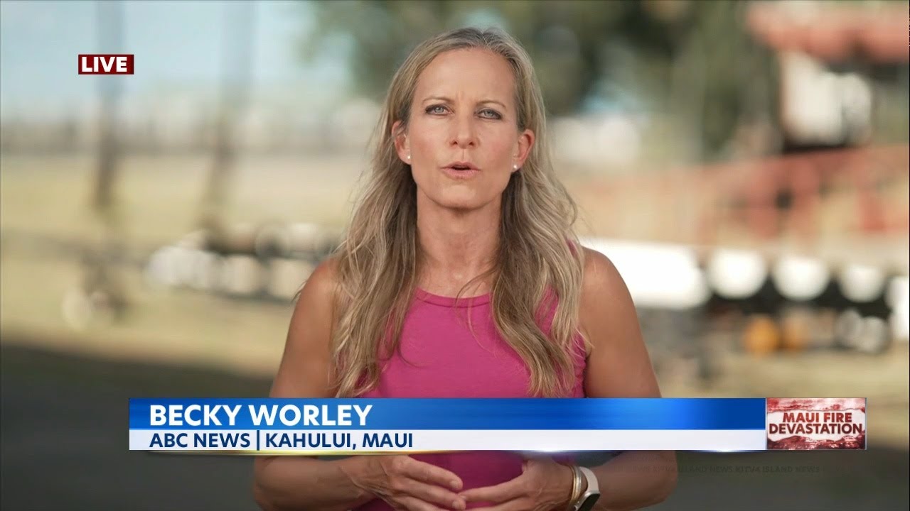 Maui native, ABC News correspondent Becky Worley shares stories of survival and recovery
