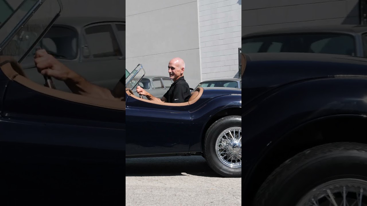 Jaguar XK140 Restomod on the road!