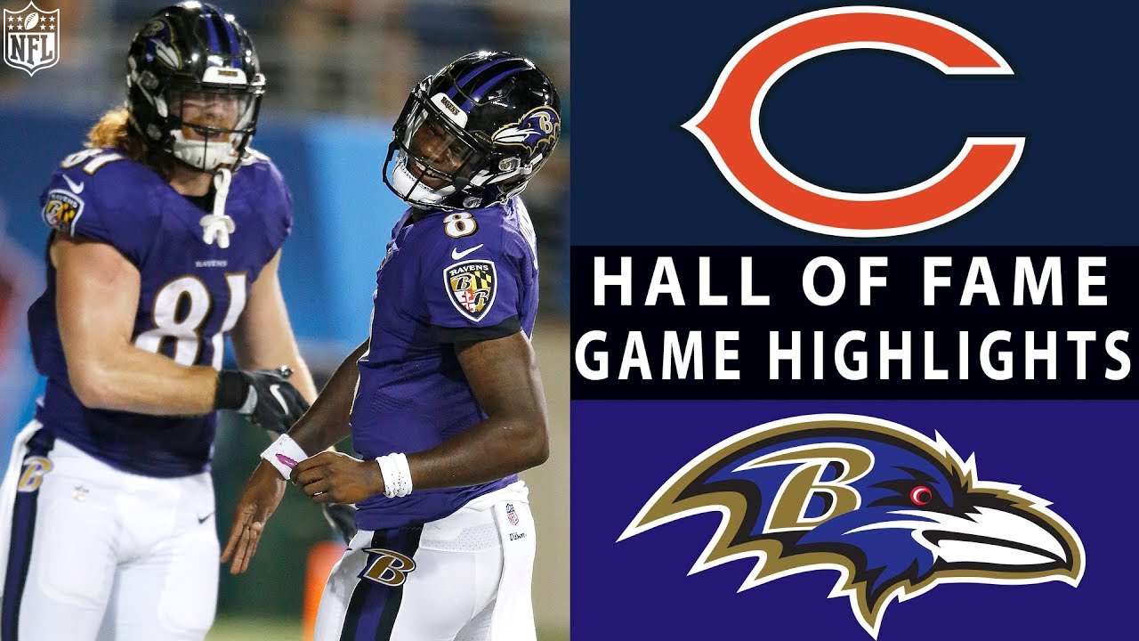 Bears vs. Ravens | NFL 2018 Hall of Fame Game Highlights