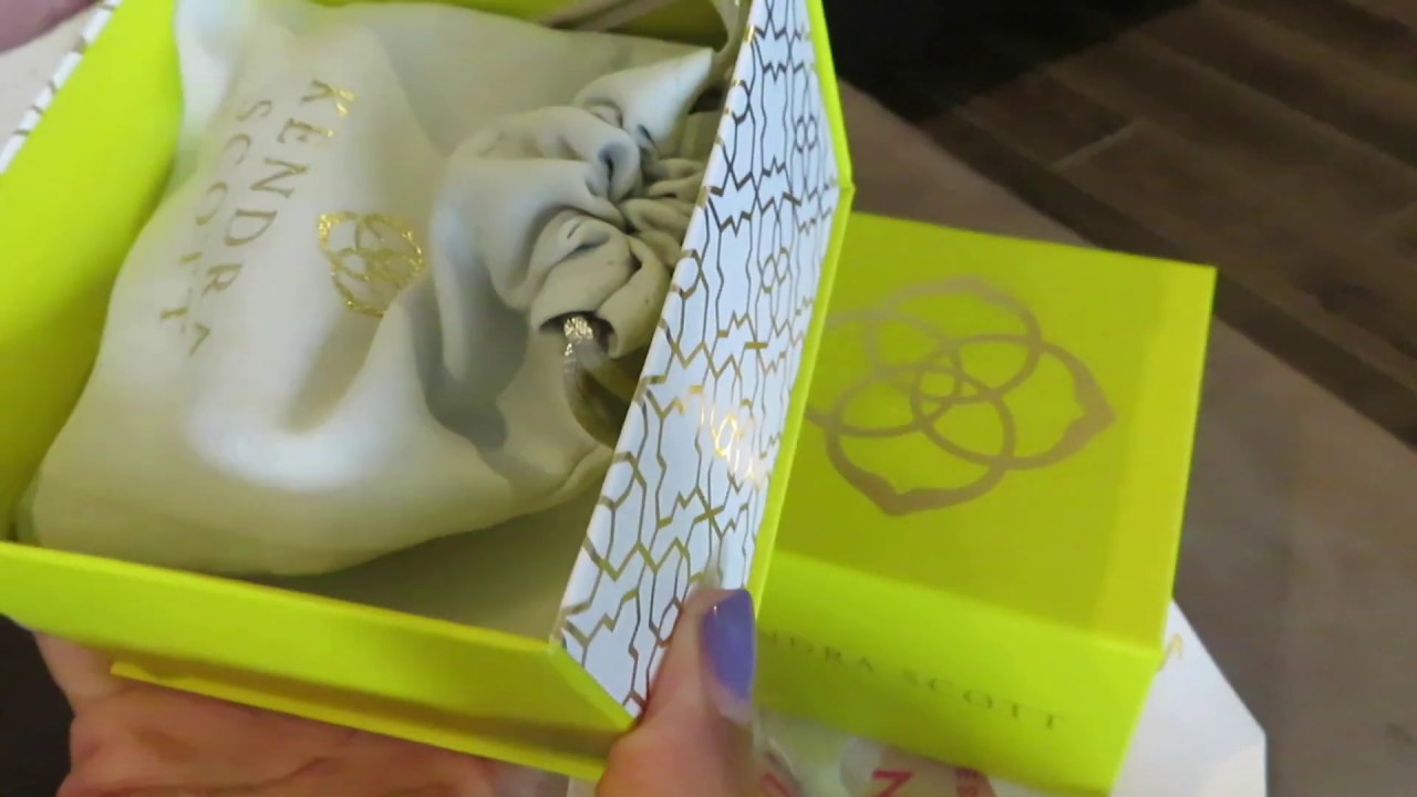 Kendra Scott Unboxing