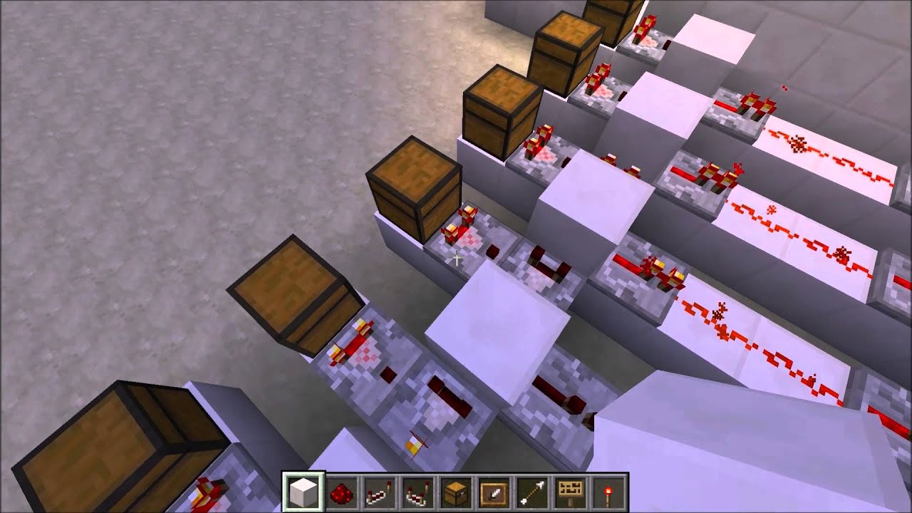 Comment faire une gare de minecart dans minecraft ?