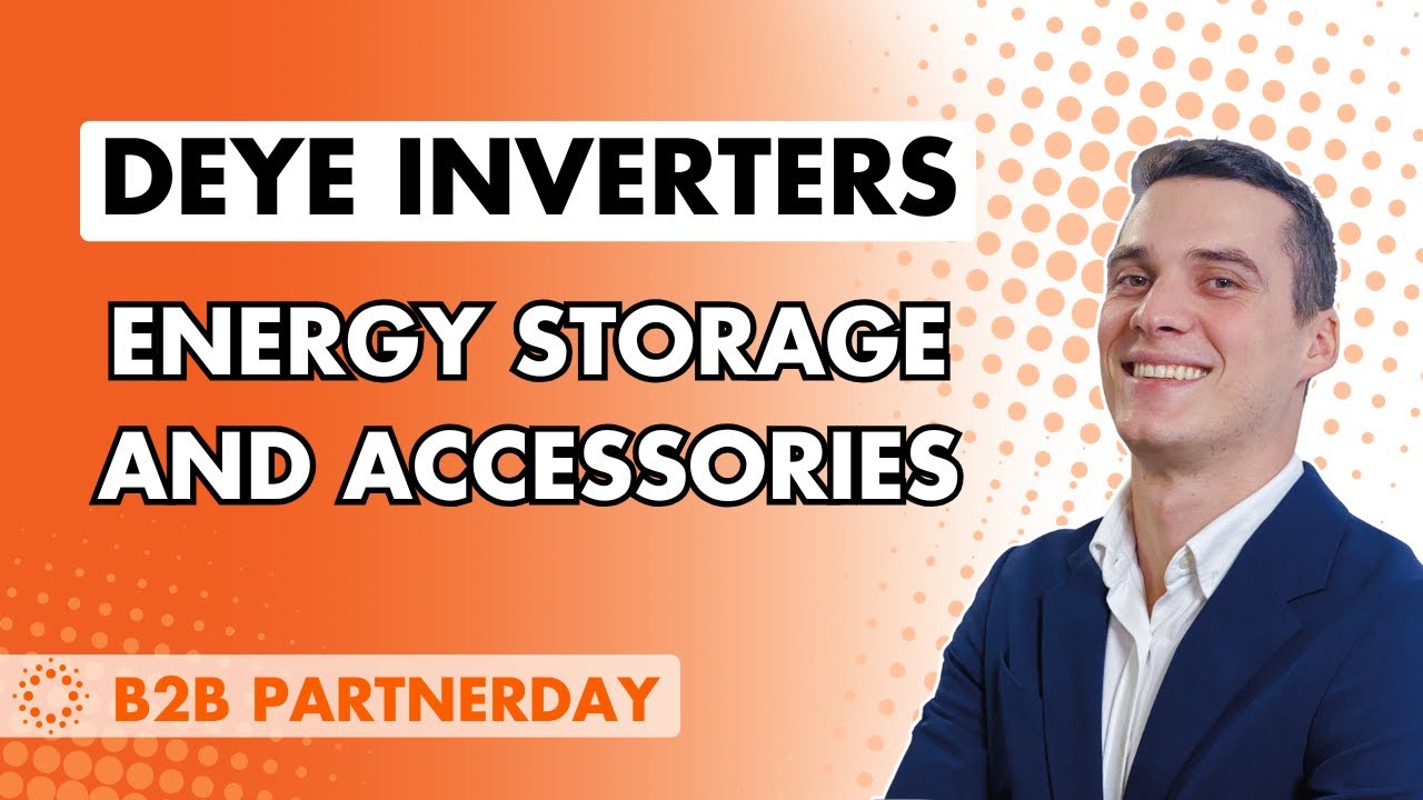 Deye inverters, energy storage and accessories