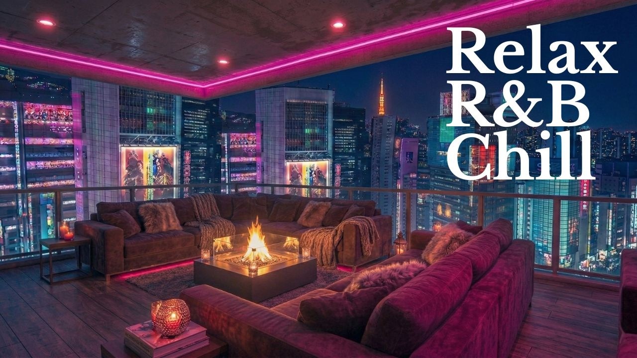 【𝐏𝐥𝐚𝐲𝐥𝐢𝐬𝐭】Late Night R&B Relax Chill 💜 Neon City Soul for Work & Sleep