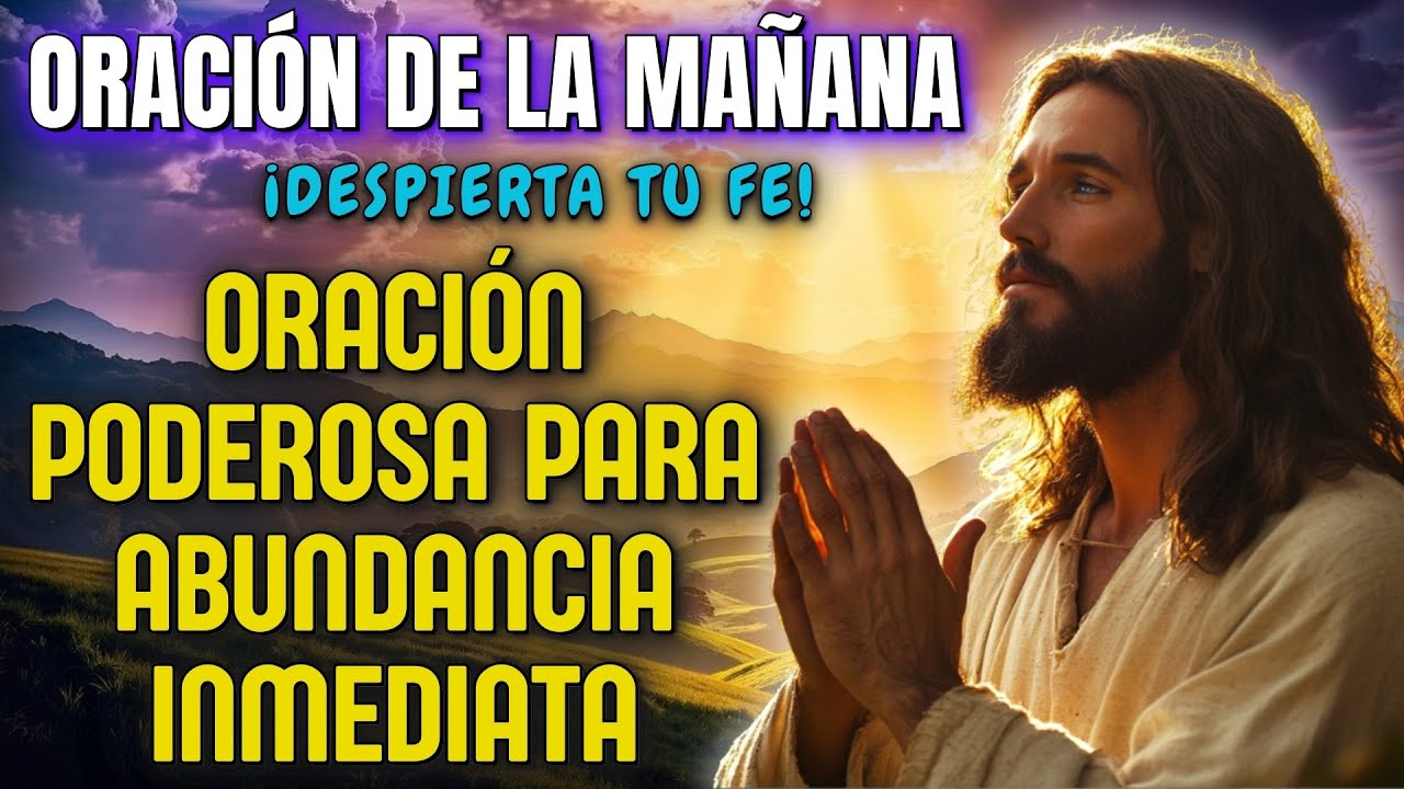 🙏Oración Matutina para Fortalecer la Fe y Aumentar la Abundancia🛐 #oraciondelamañana #oracion