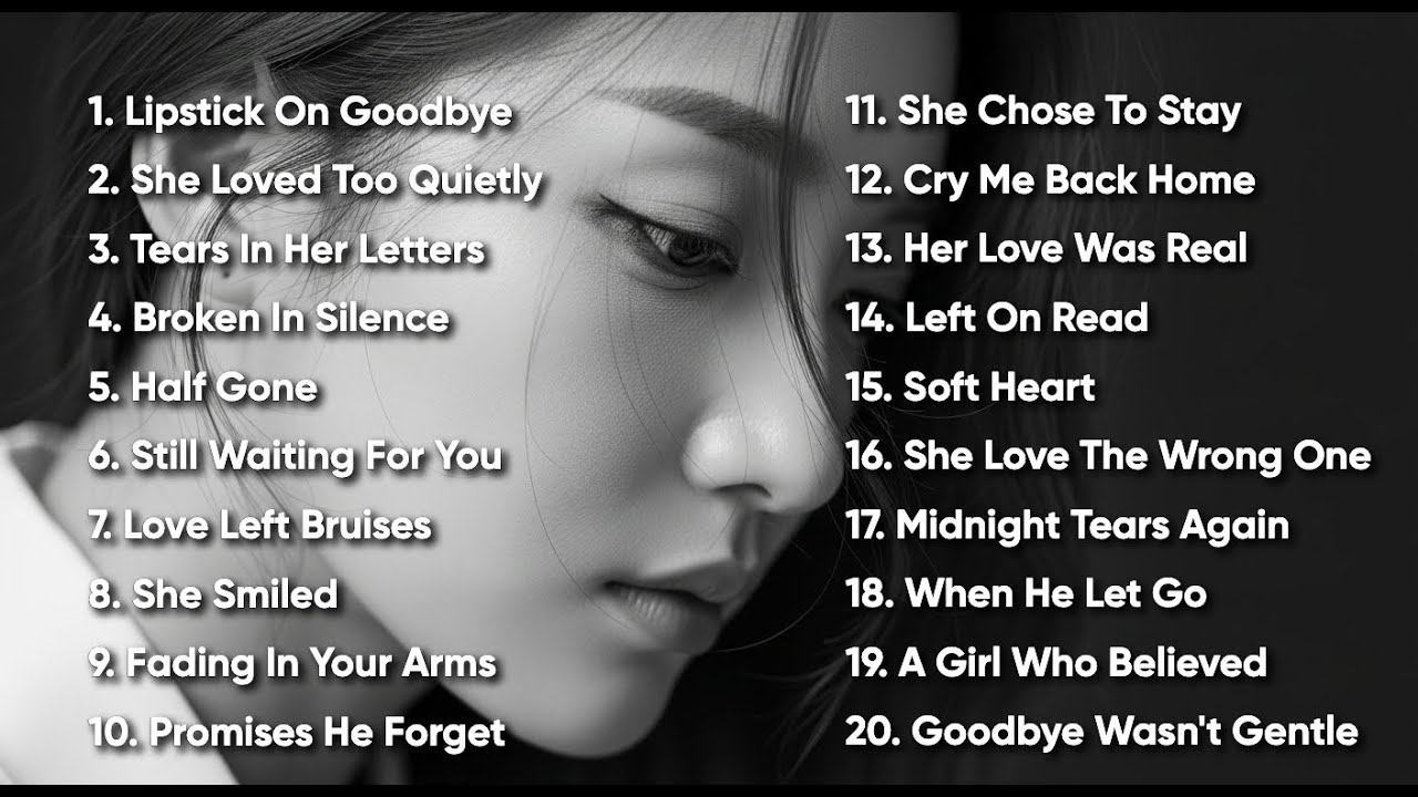Sad Love Songs Playlist | Brokenheart Melodic 2026 | Relaxing