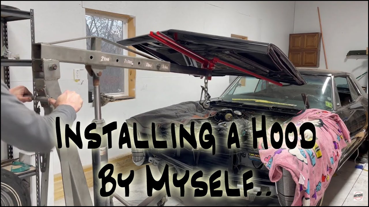 One-Man Hood Install Tool - Auto Dolly Hood Picker M998090