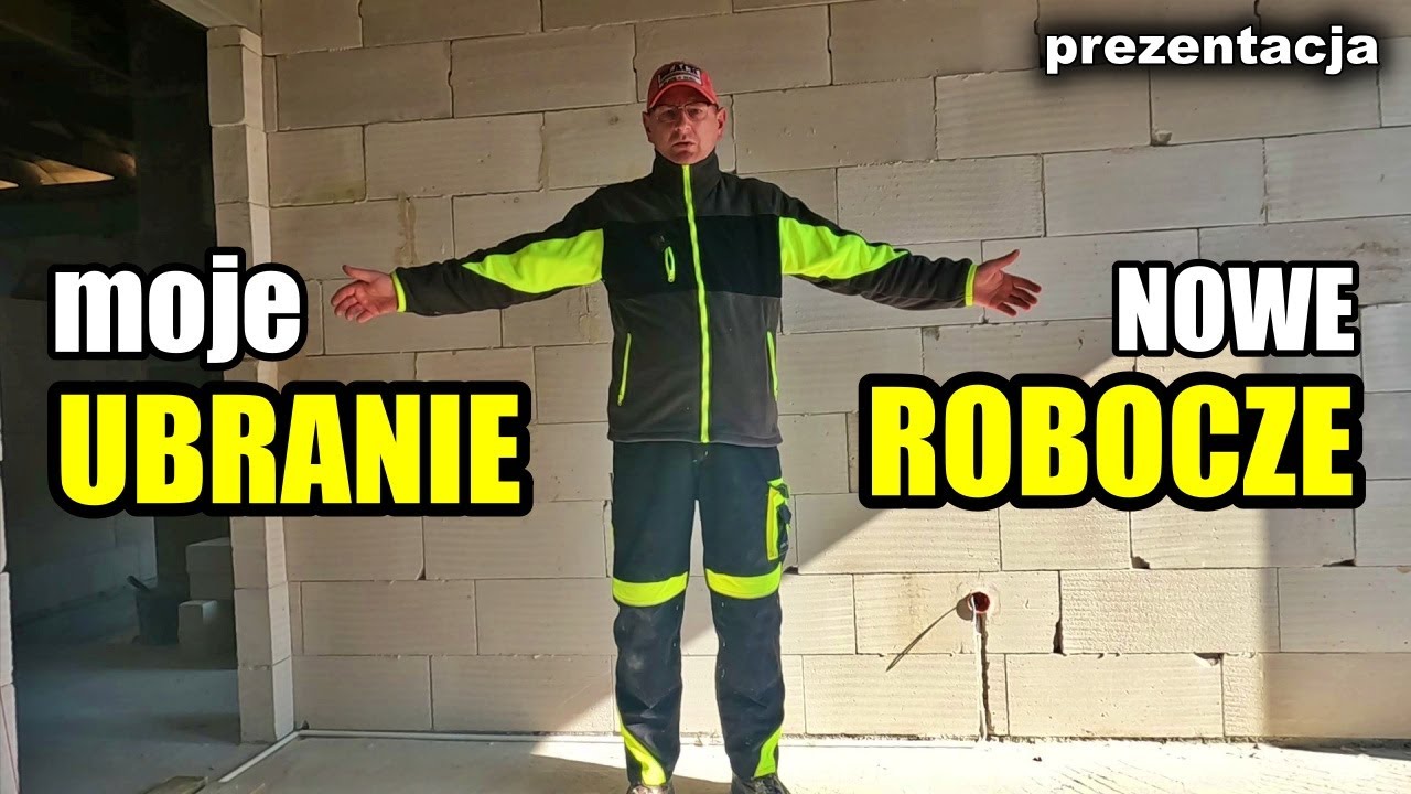 CLASSIC-VIS - UBRANIE ROBOCZE ODBLASKOWE - BLUZA POLAROWA + SPODNIE