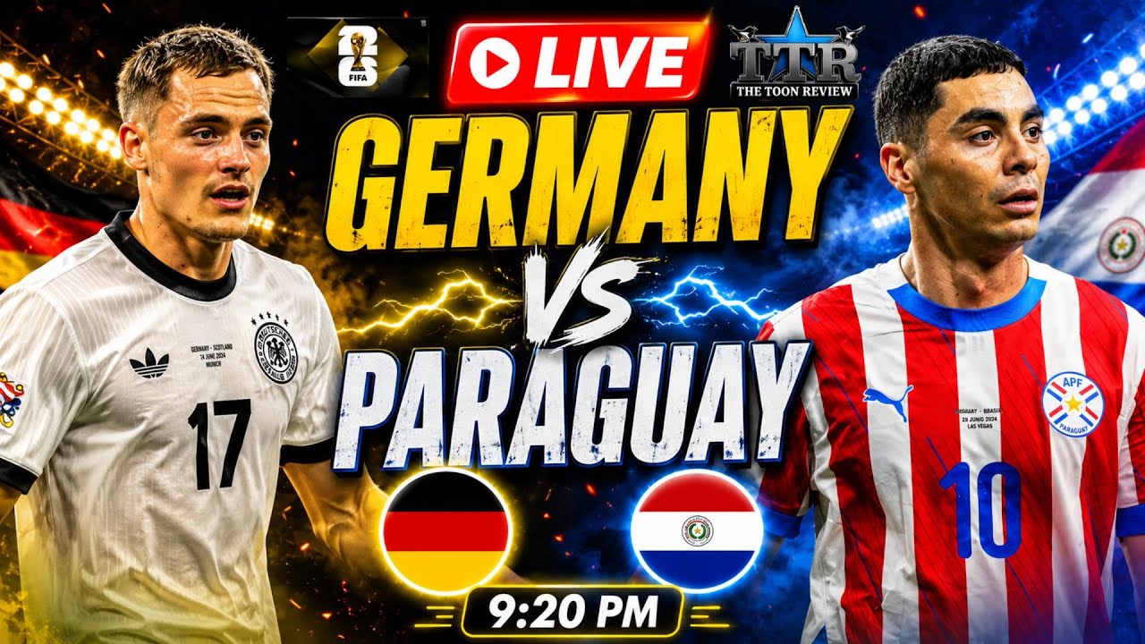GERMANY 🇩🇪 v PARAGUAY 🇵🇾 | WORLD CUP MATCHDAY LIVE! 🌍🏆