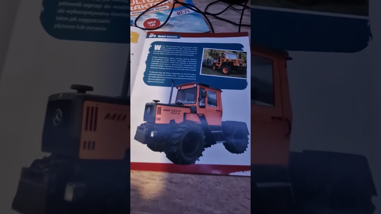 MB TRAC 1100 i DT-75 od hachette 